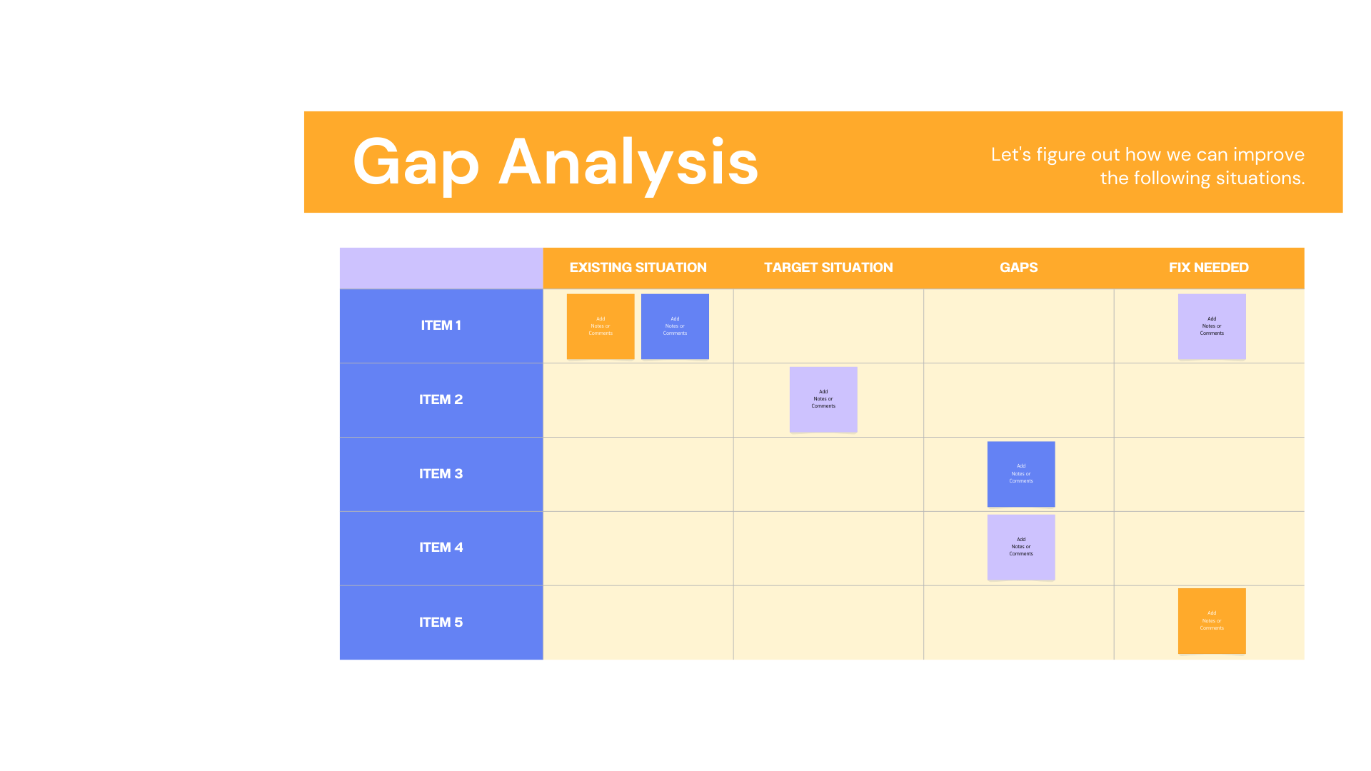 Silk Gap Analysis - framework - toolthinker.com